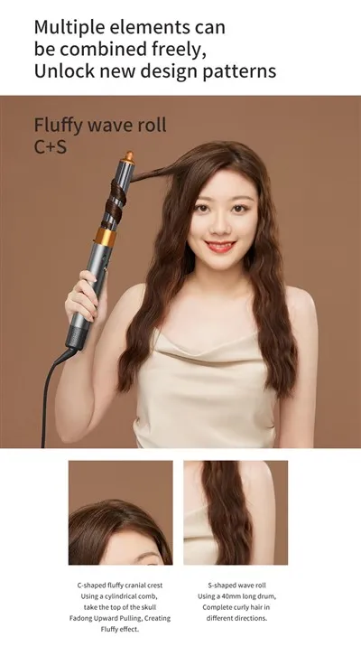 Straighten Function Curling Iron